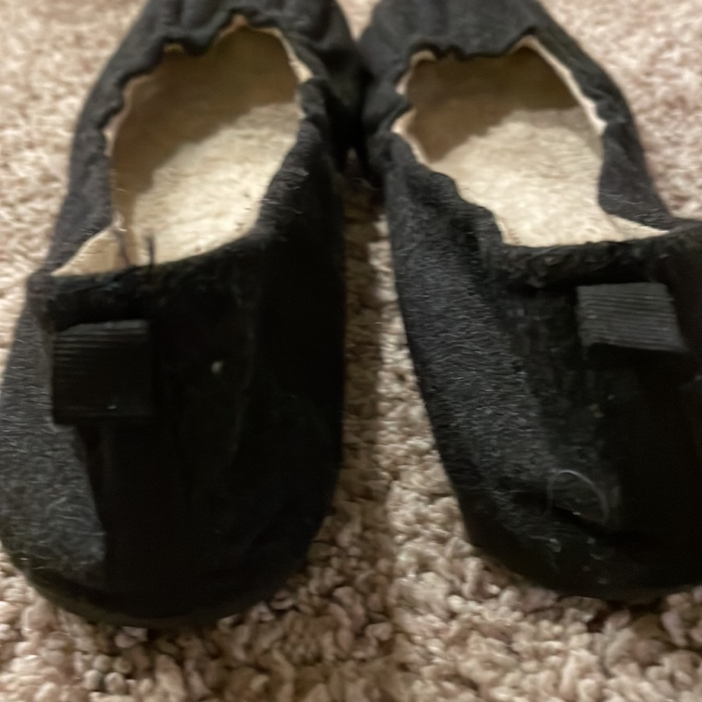 American Eagle fabric black ballet flats. Size 8 1/2. Size 9 - Picture 4 of 8